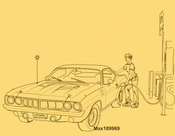 Medium background with Lined Fullbody